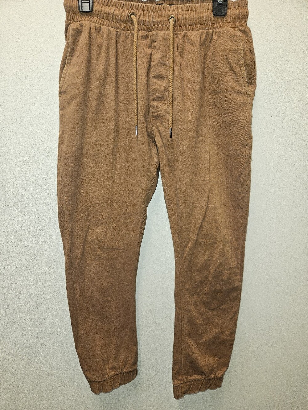 Dikotomy-Co. Mens Brown Elastic Waist Pants Size S - Picture 3 of 10
